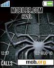 Download mobile theme black spidy