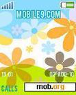 Download mobile theme flores amarillas