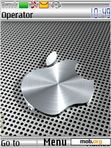 Скачать тему metallic apple