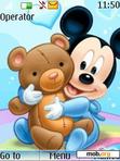 Download mobile theme mickey baby