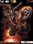 Скачать тему Hell biker