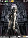 Download mobile theme Gothic Girl