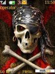 Download mobile theme Pirate Skull