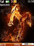 Download mobile theme FIRE DANCER