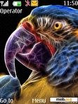 Download mobile theme Fractal Parrot