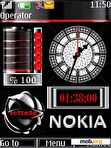 Download mobile theme nokia clock