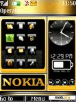 Download mobile theme nokia clock