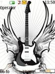 Download mobile theme cool guitar