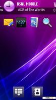 Download mobile theme Purple