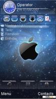 Download mobile theme Blue apple