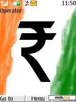 Download mobile theme New Rupee Symbol