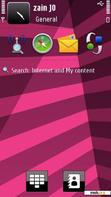 Download mobile theme Stripes Pink