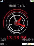 Download mobile theme Clock_Animated