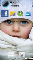 Download mobile theme cute baby