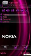 Download mobile theme Purple nokia