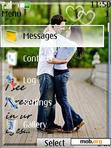 Download mobile theme Love Couple