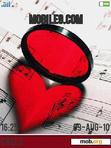 Download mobile theme Love music