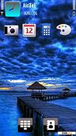 Download mobile theme Blue Sea