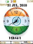 Download mobile theme Indian Dual Clock