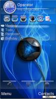 Download mobile theme Blue ball