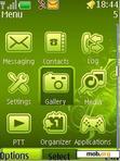 Download mobile theme Nokia Tribal Clock