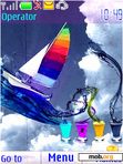 Download mobile theme Abstract Boat