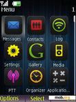 Скачать тему Neon Nokia Icons