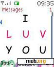 Download mobile theme I Luv You-Icons