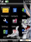 Download mobile theme Bugs Bunny