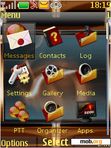 Download mobile theme brown abstract