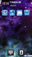 Download mobile theme iPhone 4 Space