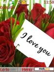 Download mobile theme I Love You