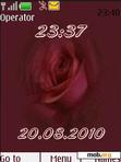 Download mobile theme Rose (animation) swf 2.0