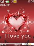 Download mobile theme I Love U