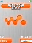 Download mobile theme Walkman Orange