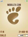 Download mobile theme Brown Foot Prints