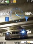 Download mobile theme bmw clock