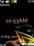 Download mobile theme nice clock