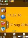 Download mobile theme touch clock