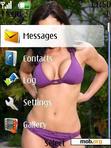 Download mobile theme Hot Girl