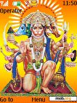 Download mobile theme Hanuman 5 Panchmukhi