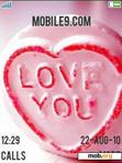 Download mobile theme Sweet Love