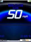 Download mobile theme Blue Speedometer