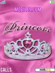 Download mobile theme Pink Princess Cown