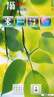 Download mobile theme Green Leaf