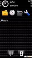 Download mobile theme Black Grid