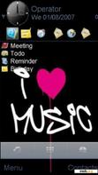 Download mobile theme i love music