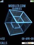 Download mobile theme Blue Cubes