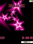 Download mobile theme pink star