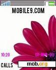 Download mobile theme pink flower